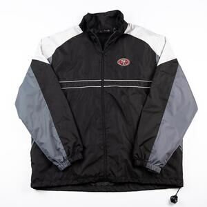 Vintage 2000s San Francisco 49ers Dunbrooke Full Zip Jacket XL NFL